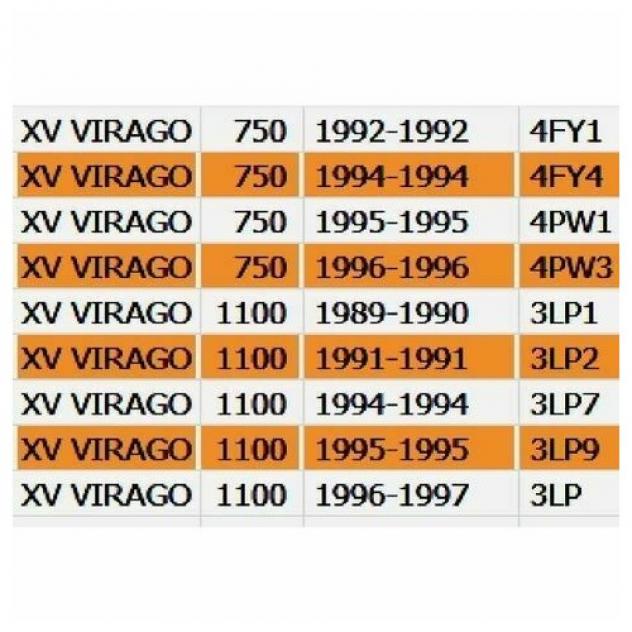 Pedale freno Yamaha Virago XV 750 e 1100 - 3CF272110093 - Foto 5