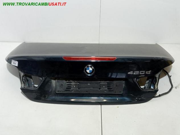 PORTELLO POST. BLU SCURO MET. F33 41007354896 999-U1310676 Carrozzeria  Lamierati esterni  Portello  Portello post. BMW - Serie 4 F33 CABRIO -2014 - 2