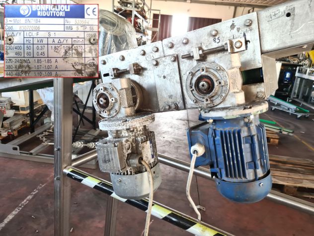 nastro inclinato per produzione usato - Foto 3