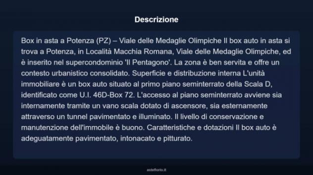Immobile in asta di 18 m² in vendita a Potenza - Foto 3