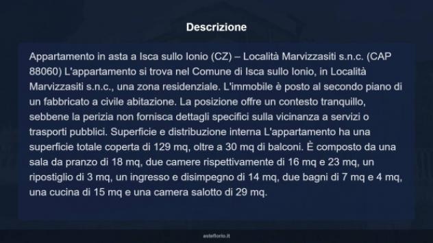 Immobile in asta di 129 m² in vendita a Isca sullo Ionio - Foto 9