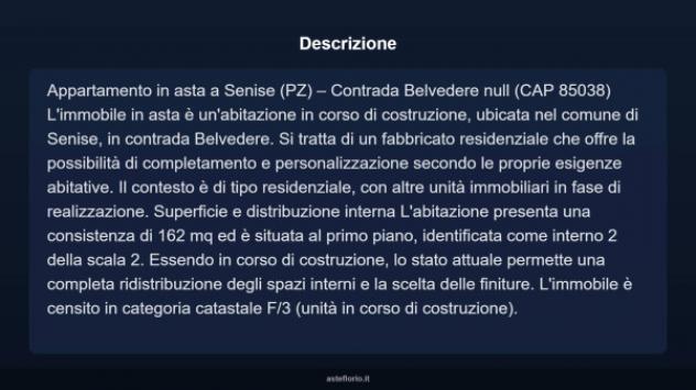 Immobile in asta di 162 m² in vendita a Senise - Foto 5