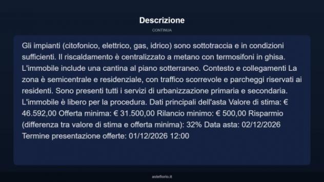 Immobile in asta di 68 m² in vendita a Tortona - Foto 18