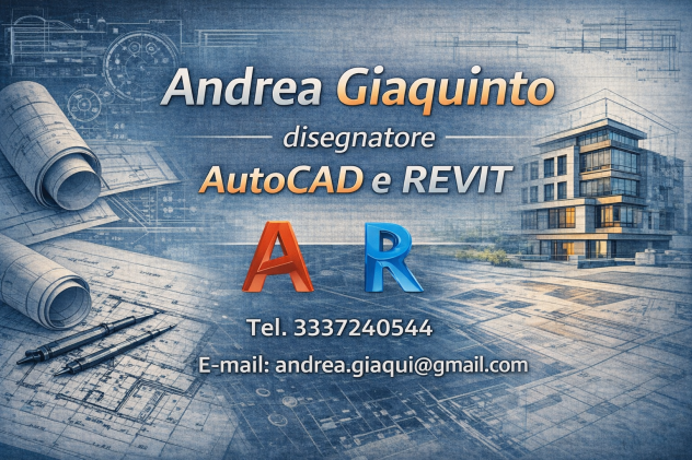 Disegnatore AutoCAD e REVIT online (da remoto)