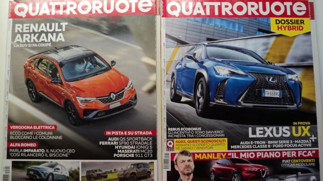 Quattroruote sfusi 2019-2022