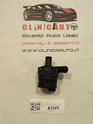 POMPA ACQUA MERCEDES Classe C Berlina W204 A2118350364 651911 diesel 2143 (07)