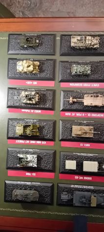 Vari modelli di Carri armati militari scala 1:72 - Collezione De agostini.