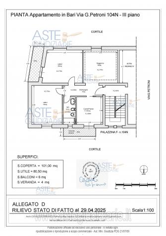IMMOBILI-IMMOBILE RESIDENZIALE-Via Giulio Petroni n. 104N - Foto 9