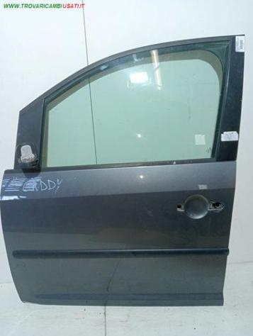 PORTA ANT. SX GRIGIO SCURO MET CON AL E SE 999-U1560666 Carrozzeria  Lamierati esterni  Porte  Porta ant. sx. VOLKSWAGEN - CADDY - 2004  2010, VOLKSWA