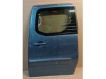 PORTA SCORREVOLE POST.SX BLU MEDIO MET. VETRO A COMPASSO (Vetro interno con &hellip;