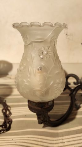 Coppia lampadari anni 70 in perfette condizioni - Foto 2