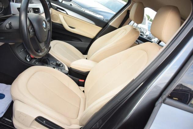 BMW X1 sDrive16d Advantage 6M - PELLE - ADAS - CRUISE - SENSORI - BT - OK NEOPATENTATI - Foto 7