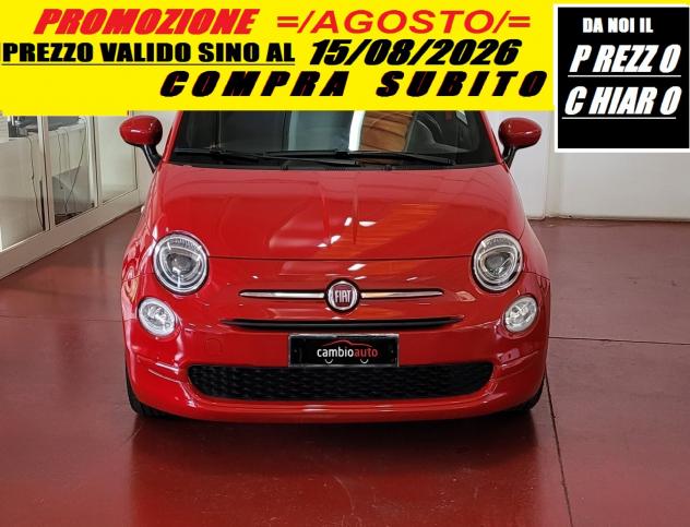Fiat 500 1.0 Hybrid Red