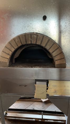 FORNO PIZZA ROTANTE LEGNA/GAS  10 PIZZE USATO REVISIONATO - Foto 2