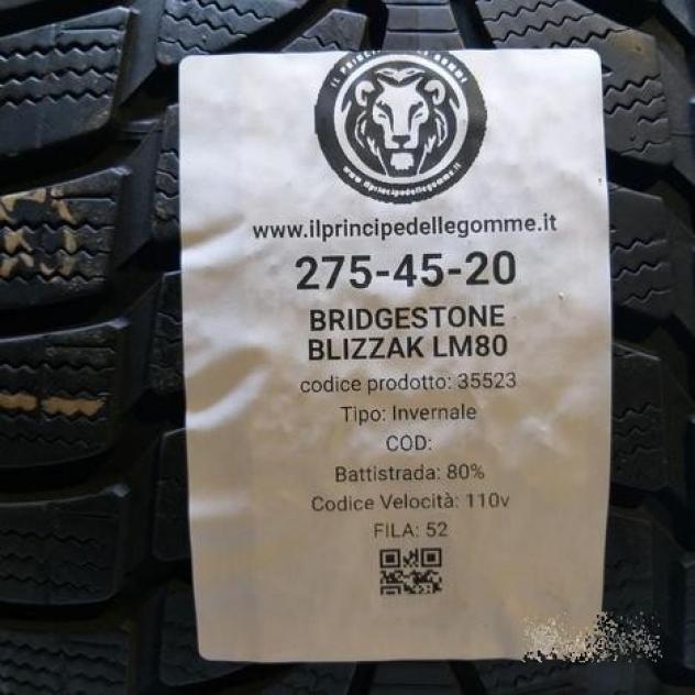 2 gomme 275 45 20 bridgestone a35523 - Foto 2