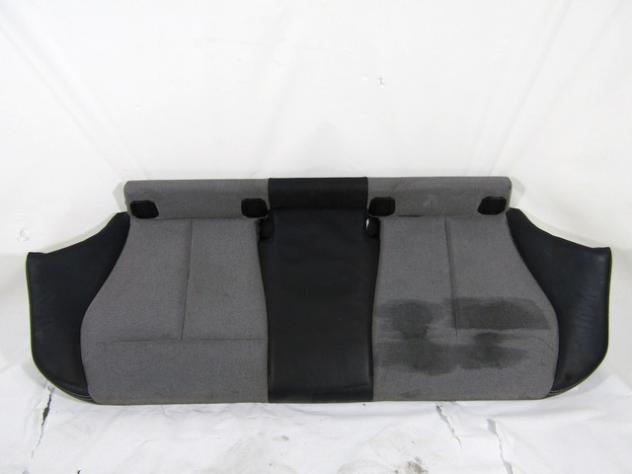 52207243609 SEDUTA DIVANO SEDILI POSTERIORI IN PELLE E TESSUTO BMW SERIE 1 116D F20 2.0 D 85KW 6M 5P (2011) RICAMBIO USATO DA PULIRE