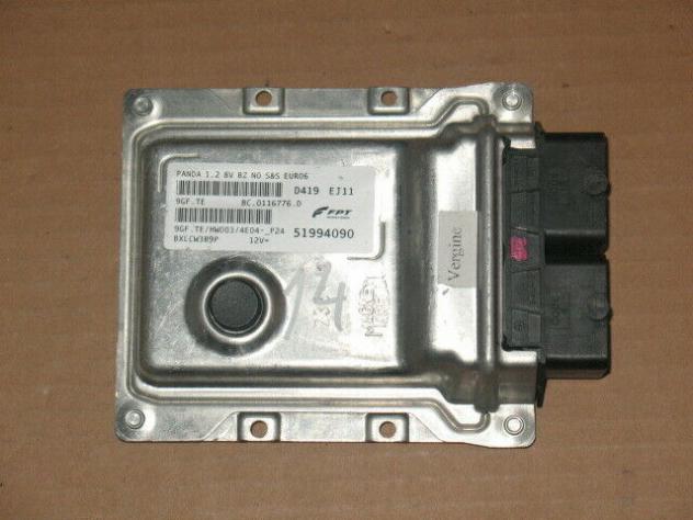 9GFTE 51994090 ECU CENTRALINA FIAT PANDA 1.2 8v 51994090 HW003 9GF.TE 9GF
