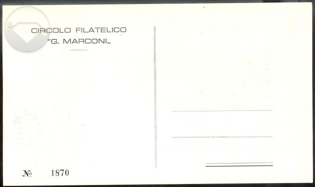 1972 Cartolina 35° morte GUGLIEMO MARCONI - Foto 2