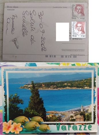 B78 - RARA CARTOLINA CON FRANCOBOLLO - Foto 8