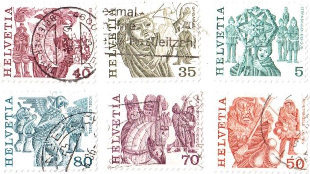 Francobolli da collezione Svizzera - Foto 2