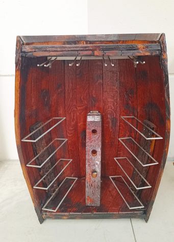 Barrique esposizione bottiglie - Foto 3