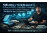 Archivista di documenti - (da cartaceo a digitale) -