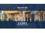 Immobile in asta di 107 m², box auto in vendita a Milano