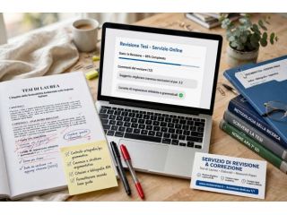 Revisione e correzione tesi di laurea
