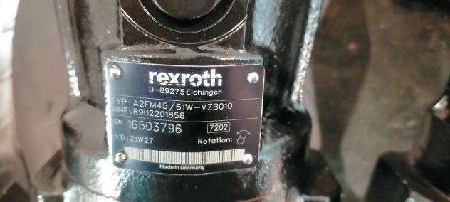 Motore Rexroth A2FM45/61W-VZB010 - Foto 5