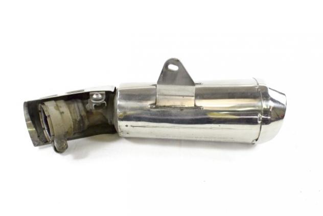 KAWASAKI Z 900 RS 180911147 MARMITTA SILENZIATORE DI SCARICO ZR900C 18 - 23 MUFFLER LEGGERI GRAFFI - Foto 2