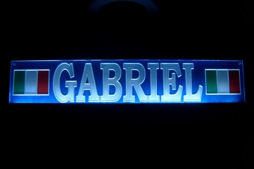 targa-targhe-tabelle-tabella a led per camion personalizzabile - Foto 3
