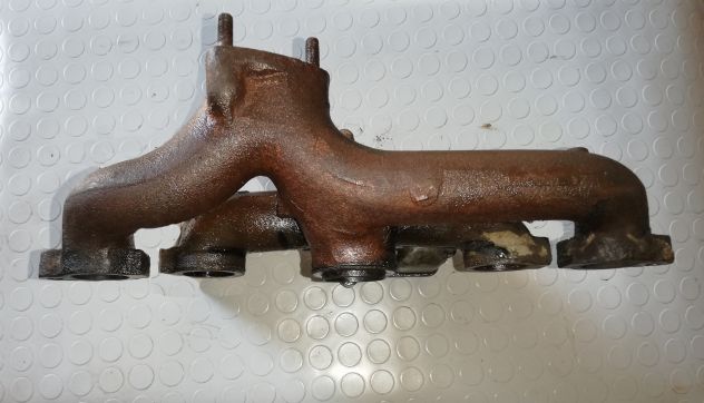 COLLETTORE ASPIRAZIONE SCARICO FIAT 506C 1100 A CON CARBURATORE WEBER - Foto 5