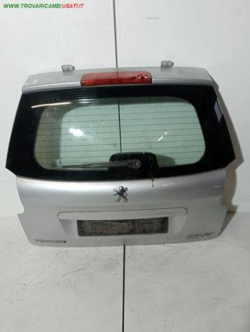 PORTELLO POST. ARGENTO MET. VETRO FISSO (FANALINO FRENO SPACCATO) 999-U1309864 Carrozzeria  Lamierati esterni  Portello  Portello post. PEUGEOT - 207