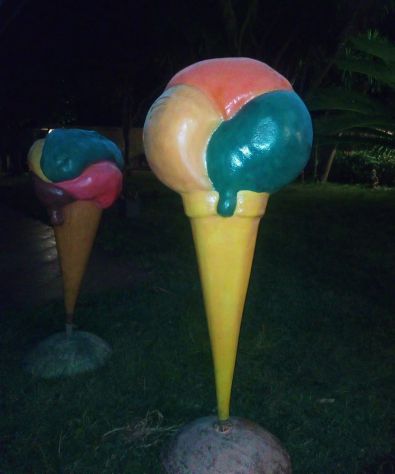 Gelato in fiberglass:  Insegna cono gelato per esterno. Disponibile a FIRENZE - Foto 7