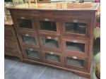 CASSETTIERA PASTAIA ANTIQUARIATO IN LEGNO DI NOCE MASSICCIO