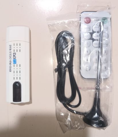 USB TV Stick Decoder DVB T2 per pc - Foto 2