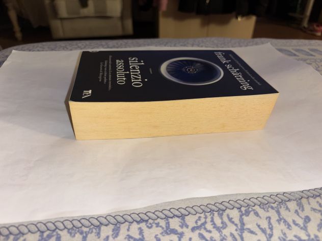 LIBRO ROMANZO THRILLER SILENZIO ASSOLUTO DI FRANK SCHÄTZING 1’ STAMPA ORIGINALE - Foto 5