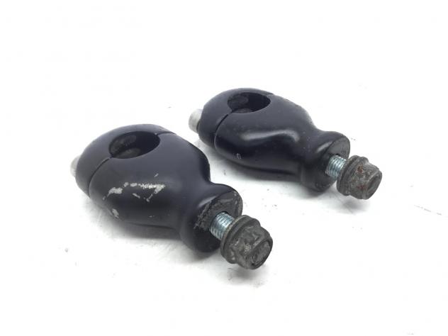 TRIUMPH BABY SPEED 600 COPPIA RISER SUPPORTO MANUBRIO HANDLEBAR 2002 2003 - Foto 2