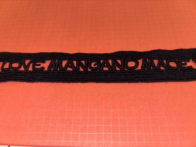UNA FETTUCCIA IN ROTOLO NUOVA FIRMATA ORIGINALE”MANGANO”NERA - Foto 10