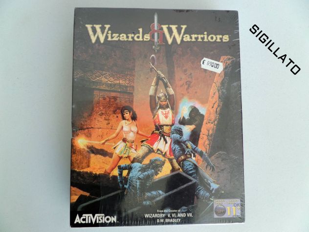 Wizzard & Warriors (Activision) per PC (Anno: 2000) SIGILLATO