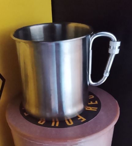 carabiner mug acciaio - Foto 2
