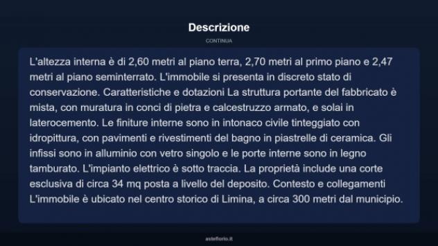Immobile in asta di 102 m² in vendita a Limina - Foto 5