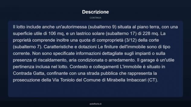 Immobile in asta di 208 m², box auto in vendita a Piazza Armerina - Foto 6
