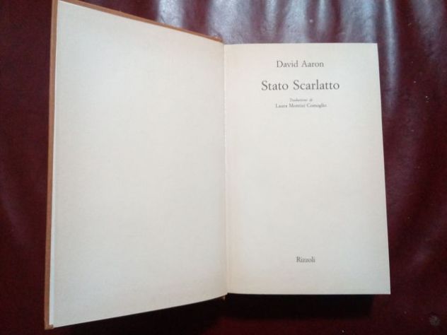 Libro: Stato scarlatto - David Aaron - Foto 5