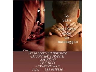 Massaggi - benessere Nettuno - Massaggiatore operatore olistico Tel:3389678336