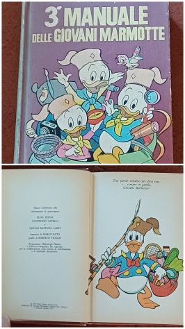 Prima edizione del "3° Manuale delle Giovani Marmotte", 1977.