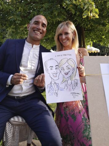 Caricaturista per matrimoni ed eventi