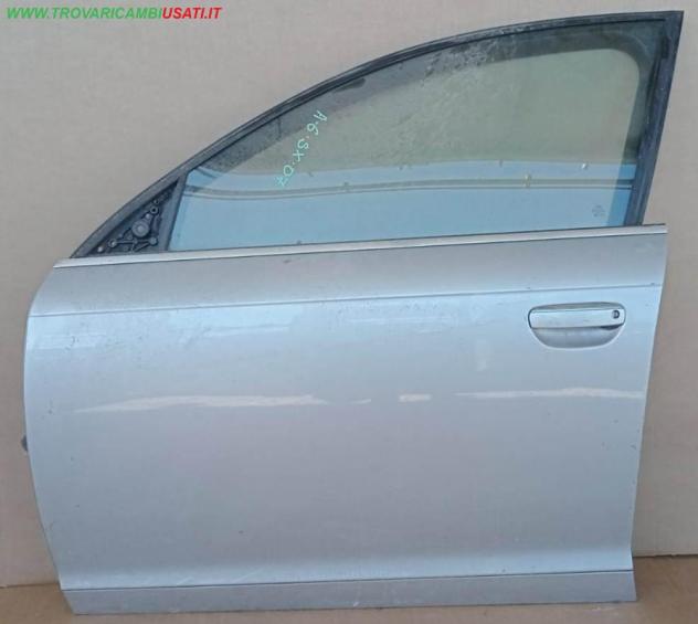 PORTA ANT.S. ARGENTO C/ALZ.  Carrozzeria  Lamierati esterni  Porte  Porta ant. sx. AUDI - A6 - 01-05-2004 - 01-09-2008, AUDI - A6 Allroad - 01