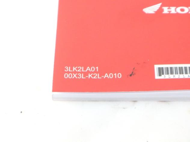 HONDA ADV 350 00X3LK2LA010 MANUALE USO E MANUTENZIONE NF13 22 - 24 OWNER'S MANUAL - Foto 3