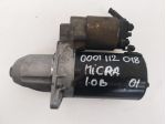 MOTORINO D' AVVIAMENTO NISSAN Micra 3° Serie 0001112018 benzina 1.0 (0003)